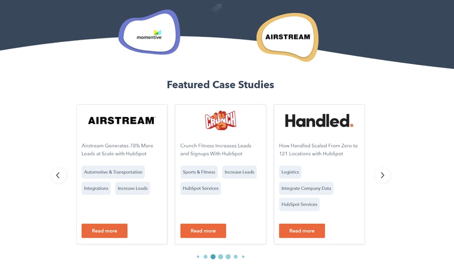 HubSpot case studies